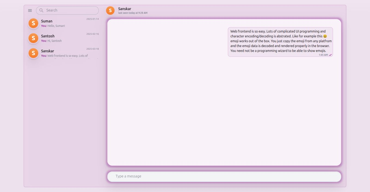 JMessenger Chat App thumbnail